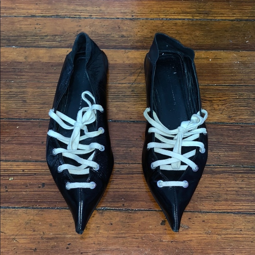 Zara (Little Witch) Lace up Flats Sz. 38